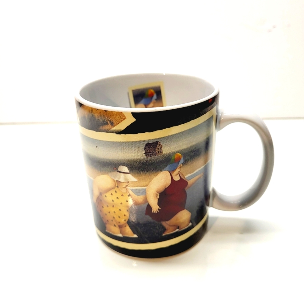 Vintage Lang and Wise "Judy and Marge" mug.